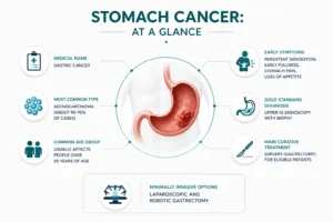 stomach cancer surgery in Delhi, Best stomach cancer specialist in Delhi Dr. Deep Goel